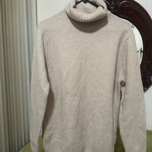 Zara woman’s Cream Turtleneck Sweater